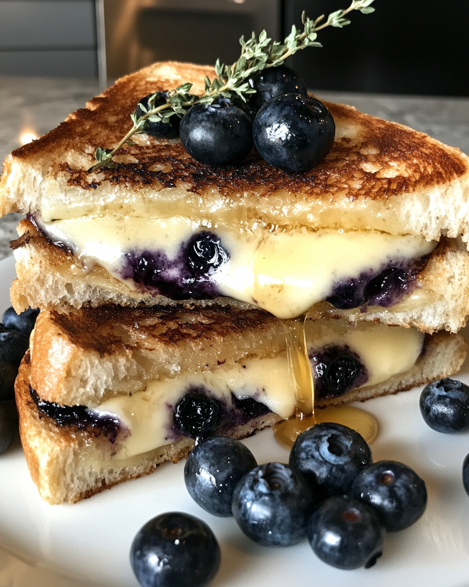 Gourmet Blueberry Grilled Cheese 5 Bold Sweet-Savory Bliss