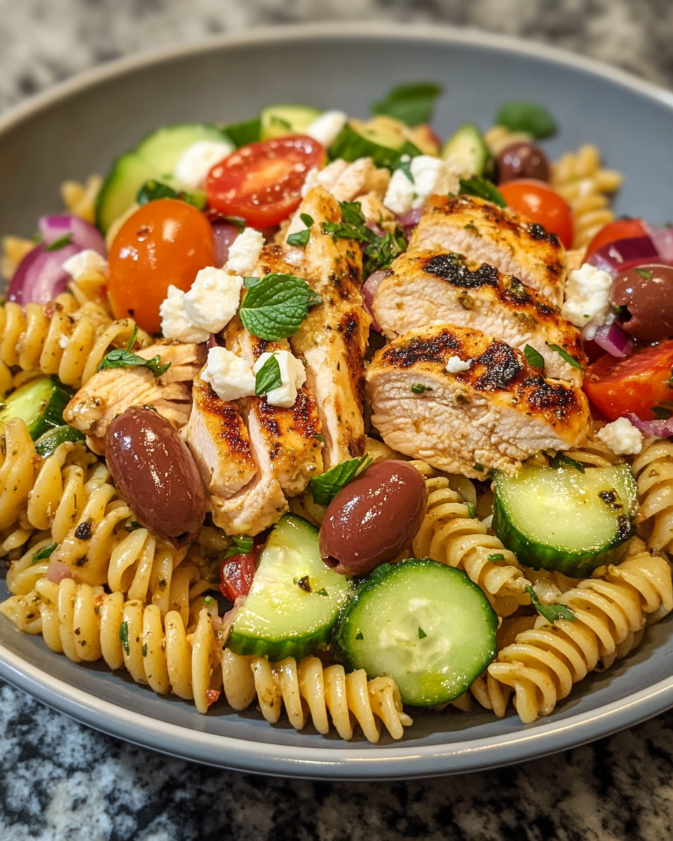 Mediterranean Chicken Pasta Salad: 30-Minute Bold Classic